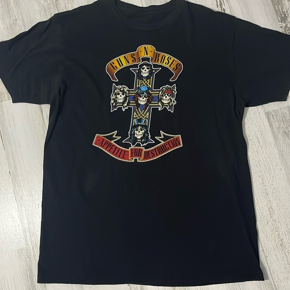 Guns N Roses Appetite For Destructionl Tee